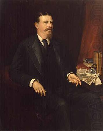 Adolfo Muller-Ury Painting of Governor William Rush Merriam